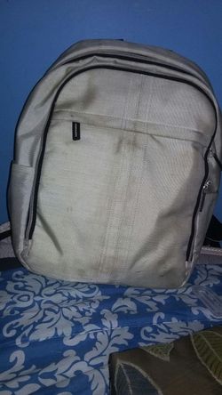 White bookbag