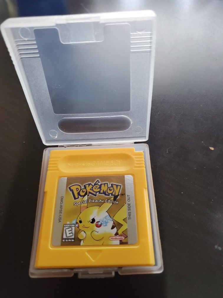 Pokémon Gameboy Game Pikachu 