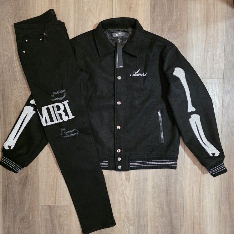 AMIRI jacket + Jeans COMBO