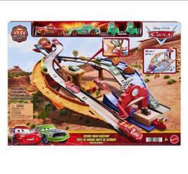 Disney pixar Cars Race & Rescue Playset Toy Vehicle Sets