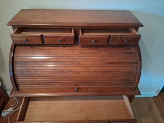 Small roll top desk