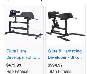 Rep Fitness Glute Ham Developer GHD