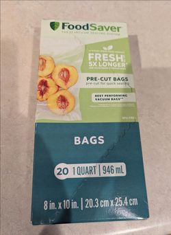 Foodsaver vacuum bags