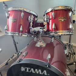 TAMA Drum Set & 10 Meinl Cymbals