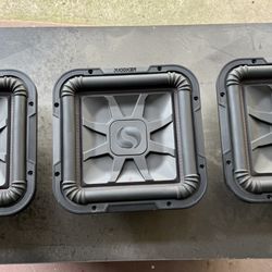 3 - Kicker L7T 12” Subs