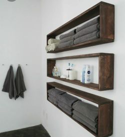 Farmhouse Mid-century Modern Shelves Christmas Gift