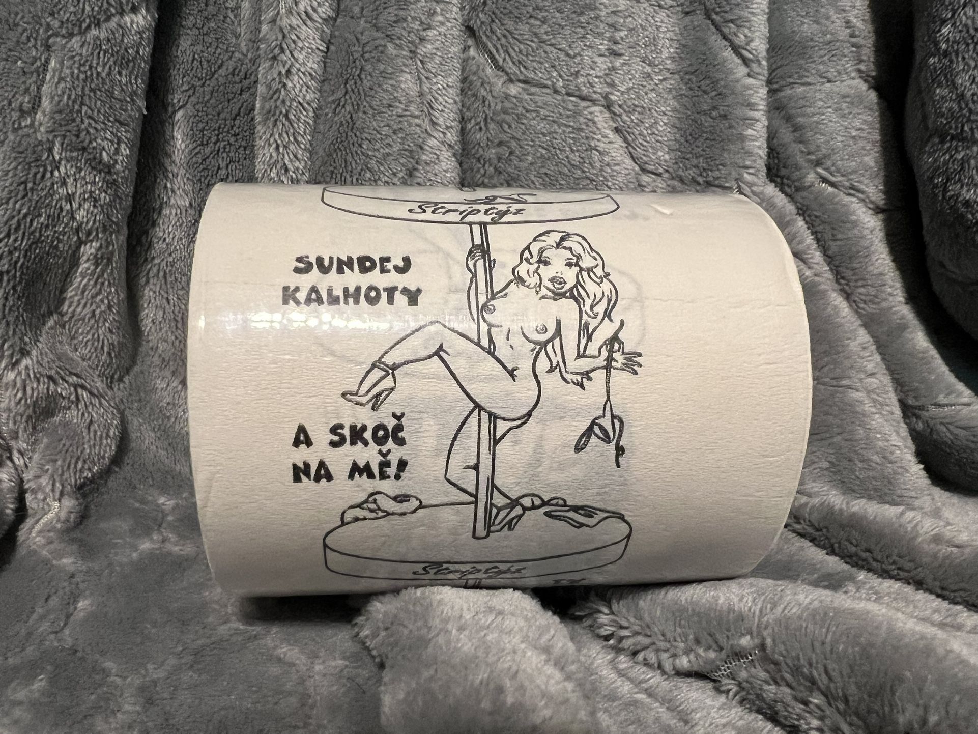 Stripper novelty toilet paper NEW