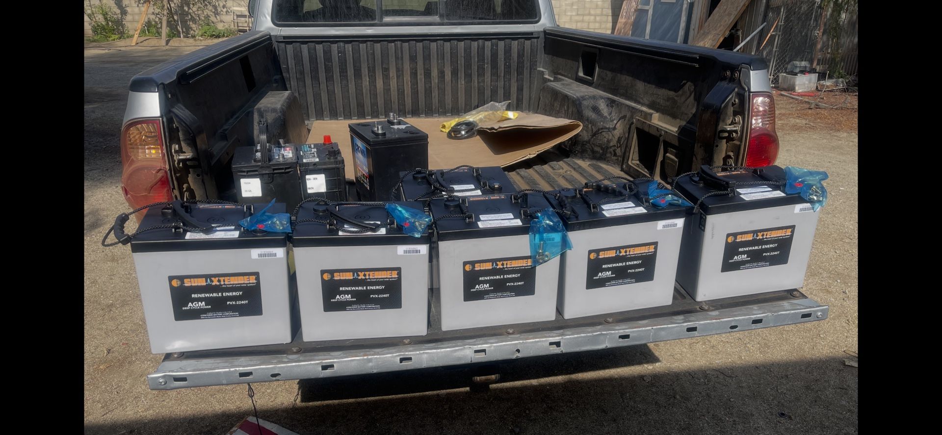 Sun X Tender 6. Volts. Batterie. Pvx. 2240T