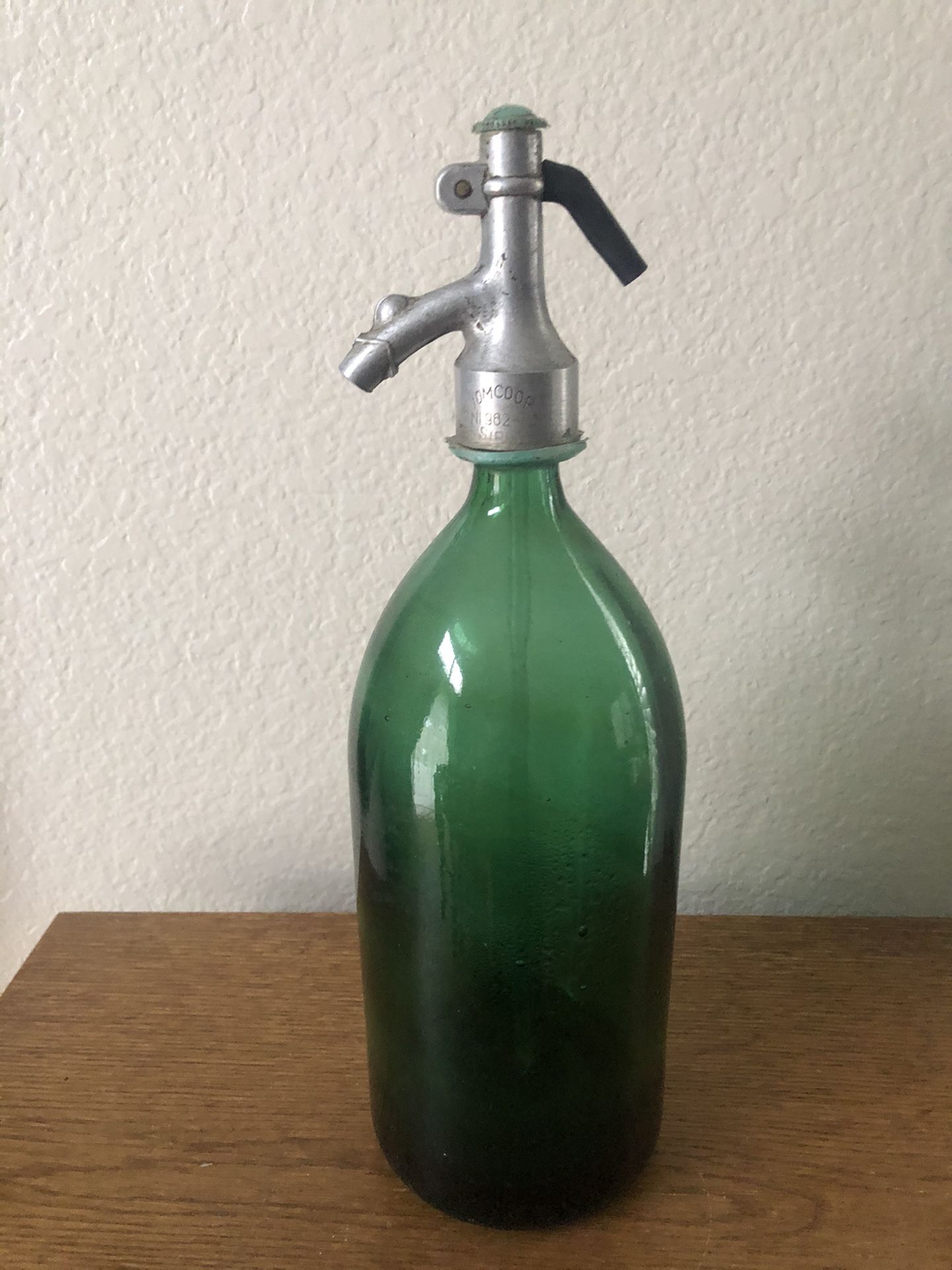 Vintage Antique Seltzer Glass Bottle