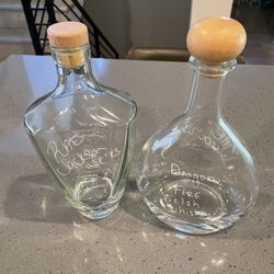 Decorative Shaped Glass Bottles 
