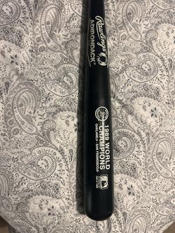 1989 World Champions Oakland A’s Baseball Bat