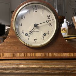 Seth Thomas “Antique Mantle Clock” Still Works Amazing- Sounds Great 
