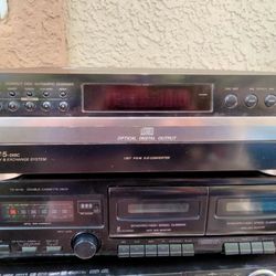 JVC Carousel CD Player/JVC Cassette Player