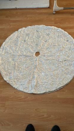 Pie De Árbol De Navidad Y Adorno Para Puerta 