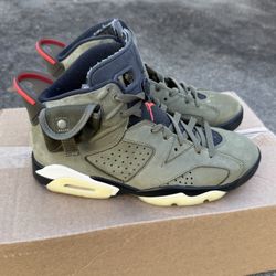 Jordan 6 Travis olive size 8