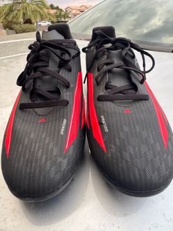 Adidas F50 Soccer Cleats – Men’s Size 10 – Black/Red