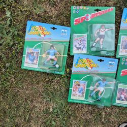 World cup soccer vintage soccer figurines