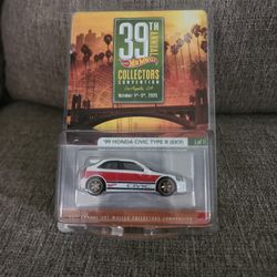 Hot Wheels Collectors Convention 99 Honda Civic Type R (EK9)