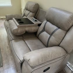 2 Recliner Couches Manual 