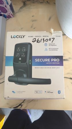 Secure pro  fingerprint lock