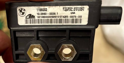 2000 2001 BMW E46 Z3 YAW RATE SPEED SENSOR 1166003 WHITE LABEL OEM