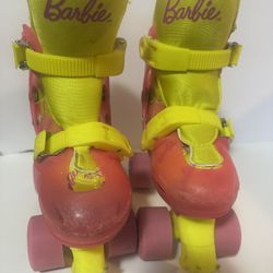Barbie 2-in-1 Roller Skates / Rollerblades – Adjustable Size 12–2 (Blades NEW)