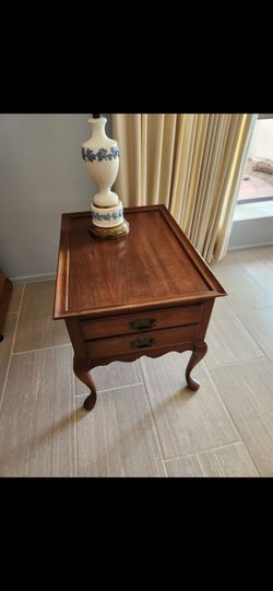 Coffee table and 2 end tables
