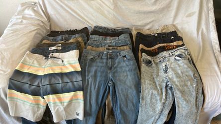 12,14,16 size pants and shorts 10$each