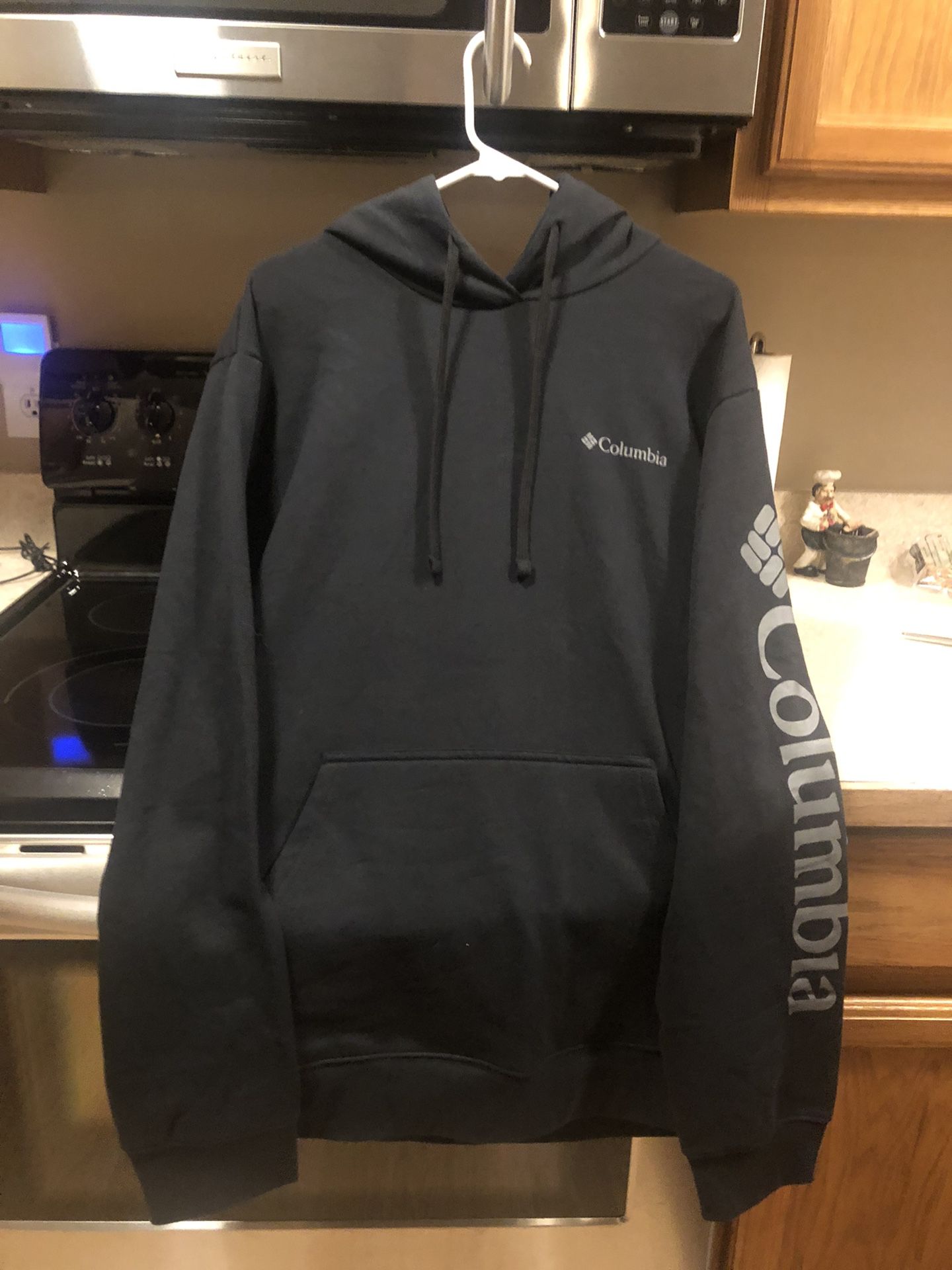 Men’s New Black Columbia Sweatshirt Size XL 
