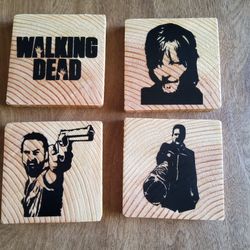 Hand Made Wooden Coasters Can Make Custom Designs They Make Perfect Gifts 