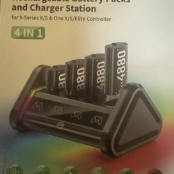OIVO Rechargeable Battery Packs & Charger Station