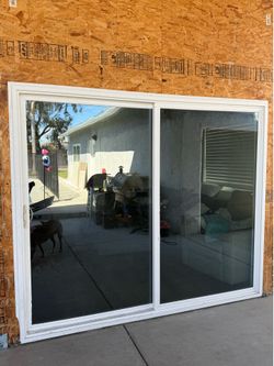 Sliding glass door