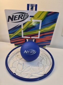 Nerf Bedroom Basketball Hoop And Ball