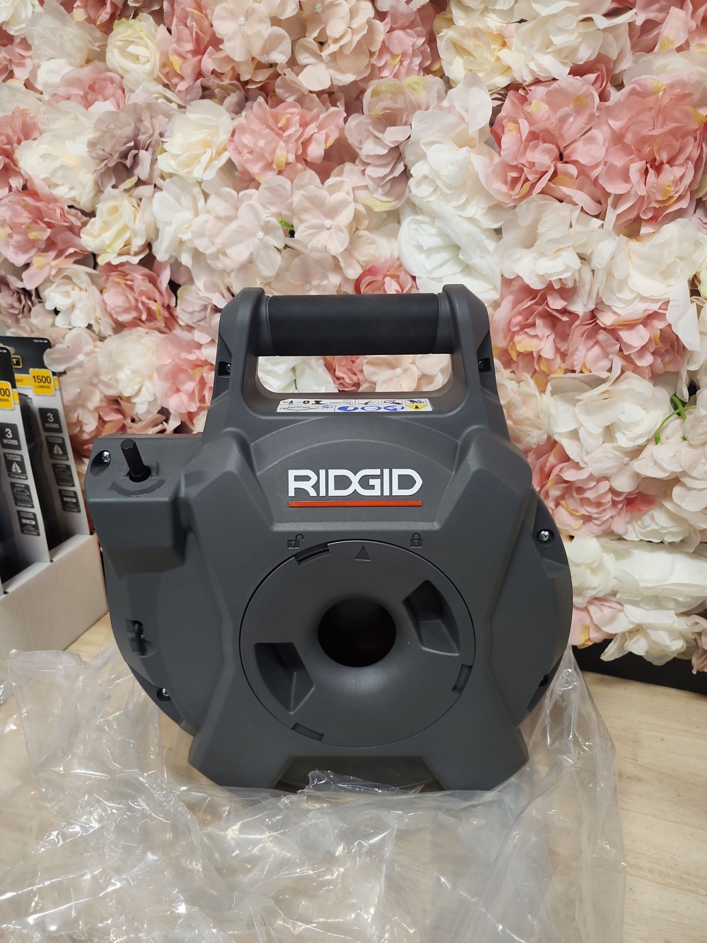 Shop RIDGID
K9-12 FlexShaft Wall-to-Wall Drain Cleaner, 1/4 in. x 30 ft. Cleans 1-1/4 in. to 2 in. Pipes to Full Flow Capacity