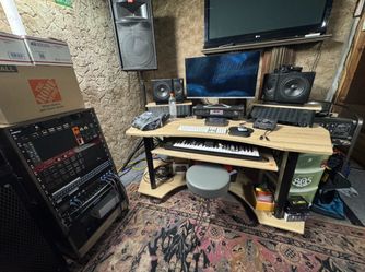 Audio/Video Recording Desk