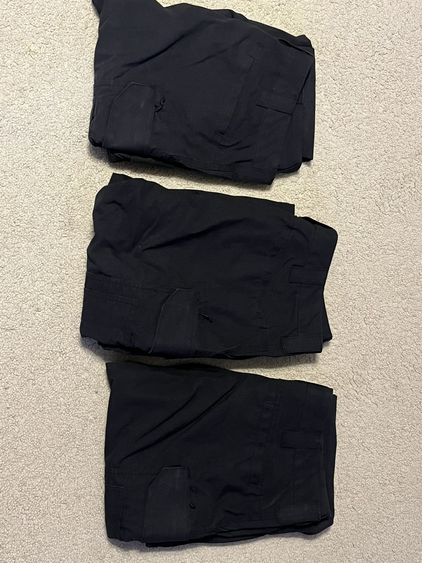 3 Pairs women’s tactical pants, 12 Long, Like new