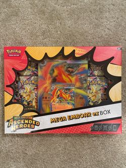 Ascended Heroes Mega Emboar EX Box