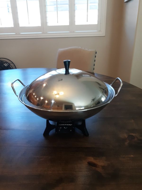 Farberware model 303 Electric Wok Skillet perfect heat controller and