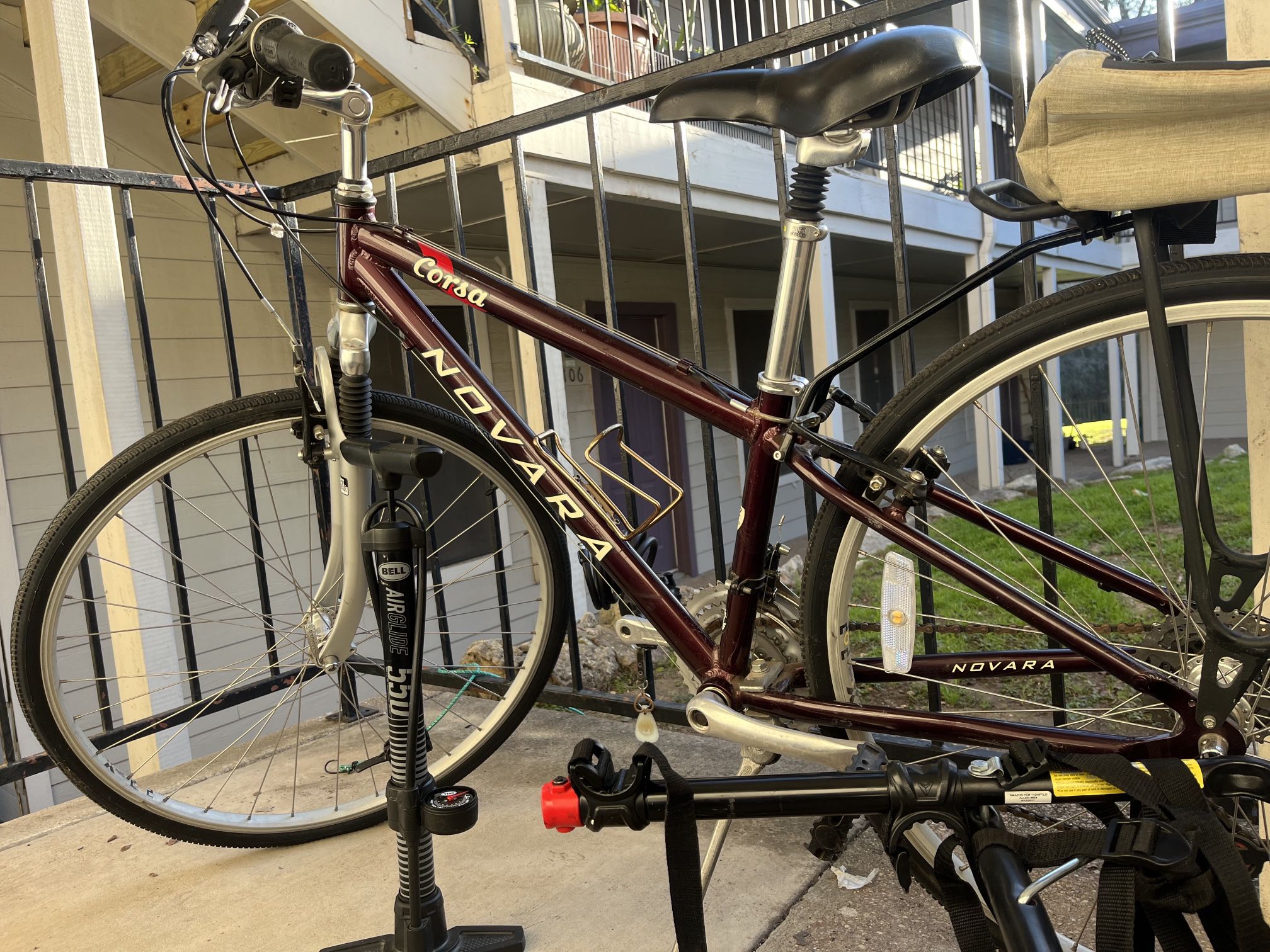 Nova Hybrid Bicycle AL7 Series Aluminum (accessories And Bike Rack Included)