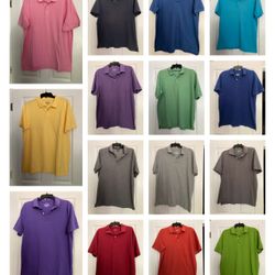 Men’s Polo Shirts - Size Large 