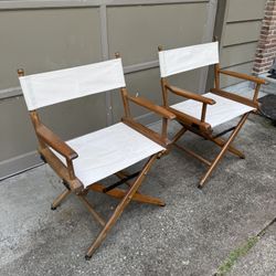 Pair Of Directors Chairs 