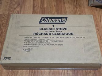Brand New Unopened Coleman Camping Stove