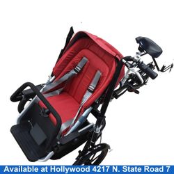 Taga Baby Carriage E Bike Red Moped / Vespa