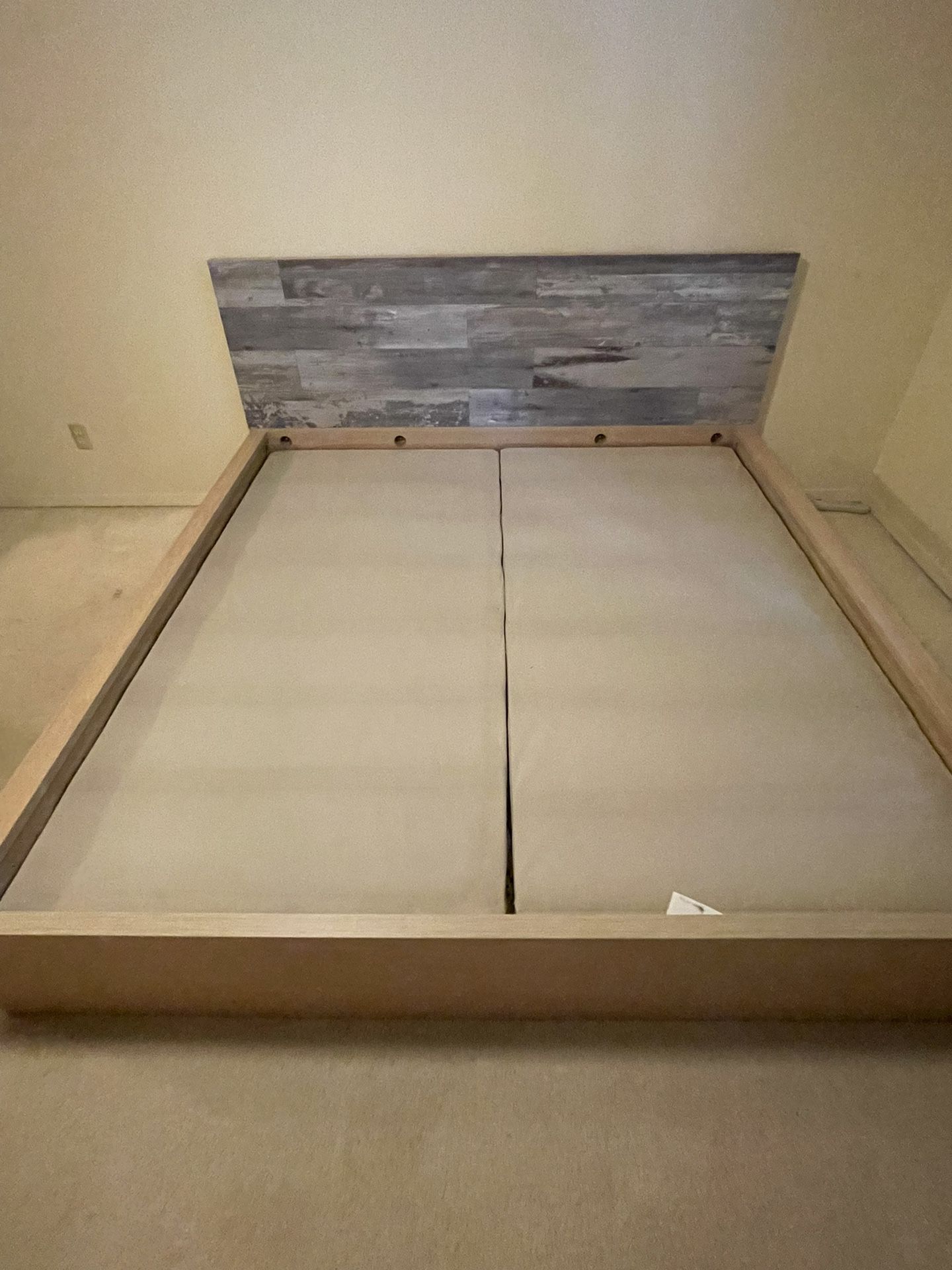 IKEA King Malm Bed Frame (mattress not included)