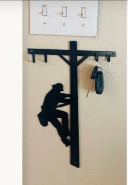 3d printed  lineman key holder