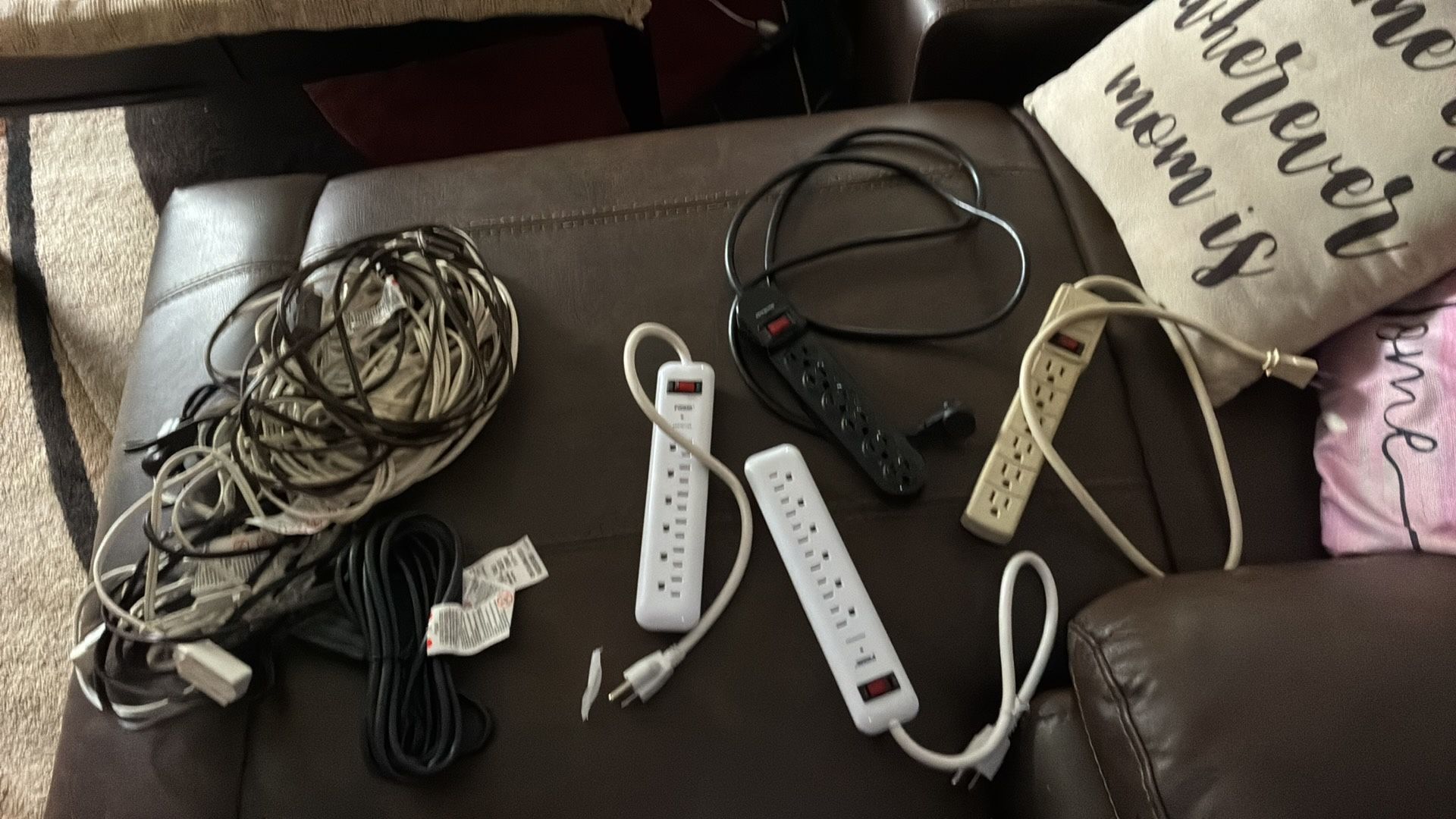 $40 (will not take less ) 4 surge protector/multi plug ins. Everything in good shape altogether all 4 for $40!!! first come first get! Just helping