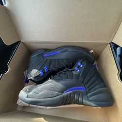 JORDAN 12 “ DARK CONCORD “  size 10.5