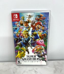 Nintendo switch super smash bros ultimate game