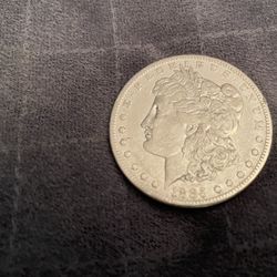 1885-S Silver Morgan Dollar 