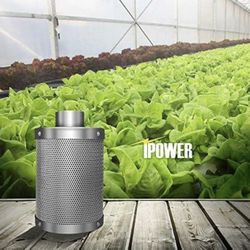 Brand New iPower 6-Inch Air Carbon Filter - Odor Control for Indoor Grow Tent & Plants